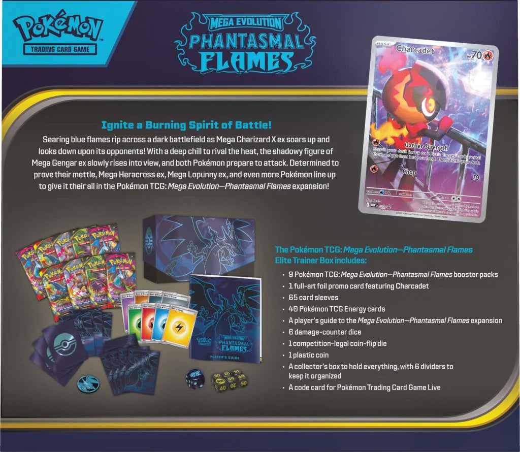 Pokemon Phantasmal Flames Elite Trainer Box